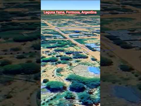 Laguna Yema, Formosa, Argentina #virtual #turismo #drone #viajes #travel #googlemaps
