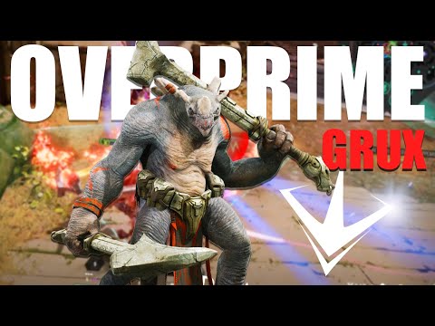 JUNGLE GRUX FEELS INSANELY STRONG! *Frontline/Bruiser* - (Paragon: The Overprime)