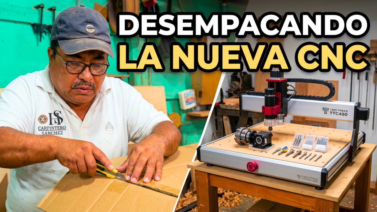 ESTA MAQUINA LO HACE TODO POR TI, la nueva two trees ttc450 ultra Unboxing