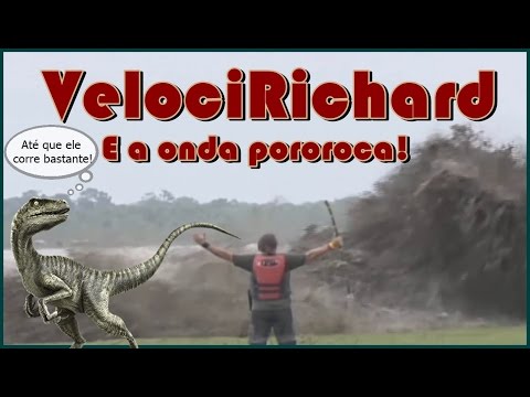 Richard e a onda gigante! VelociRichard ???