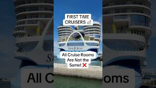 ALL CRUISE ROOMS ARE NOT THE SAME!#cruiselife #cruisevacation #cruiseship #cruisetips #cruise