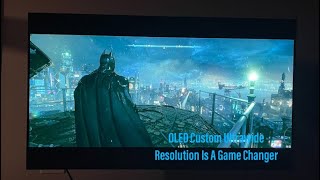 (I was wrong) OLED Ultrawide Custom Resolution Gaming Is Amazing 2020 OLED LG CX 48 : Review Pt 2.5