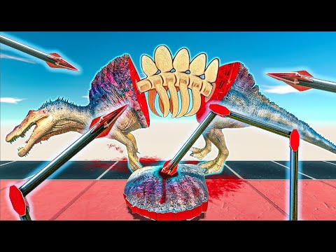 Infernals vs Fantasy, Dinosaurs and Primates: PART 2 | ARBS | Animal Revolt Battle Simulator