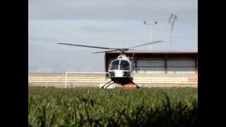 preview picture of video 'Helicoptero despegando de Becerril de Campos (Palencia)'