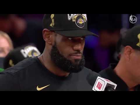 LEBRON JAMES “ I WANT MY DAMN RESPECT” NBA FINALS MVP!