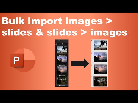 PowerPoint: Bulk Import & Export Slides PowerPoint: Bulk Import & Export Slides