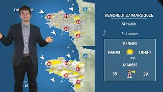Illustration de l'actualité La météo de votre vendredi 27 mars 2026