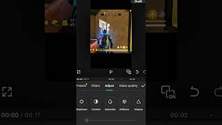 FreeFire Video Editing Tutorial in Capcut || FF Montage Editing Tutorial ||#capcutedit #freefire