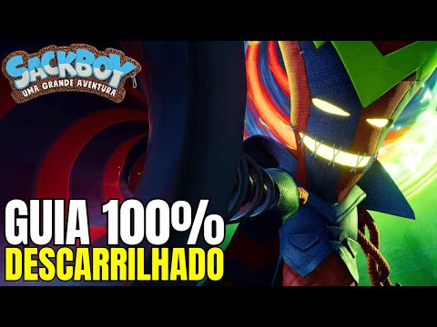 SACKBOY: UMA GRANDE AVENTURA | Todos os colecionáveis | Descarrilhado | Centro do artemundo