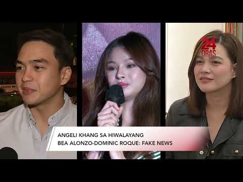 Angeli Khang, sinabing “fake news” ang pagkakadawit sa hiwalayang Bea-Dom 24 Oras