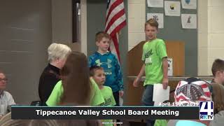 Tippecanoe Valley School Board Meeting - 4-15-19
