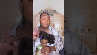 we can never film a perfect hair tutorial because tiana be showing out #hairtutorials #comedyshorts