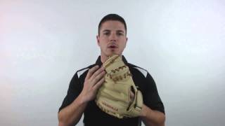 Video thumbnail: Louisville Slugger 125 Series Catchers Mitt: FG25CR5-CTM1