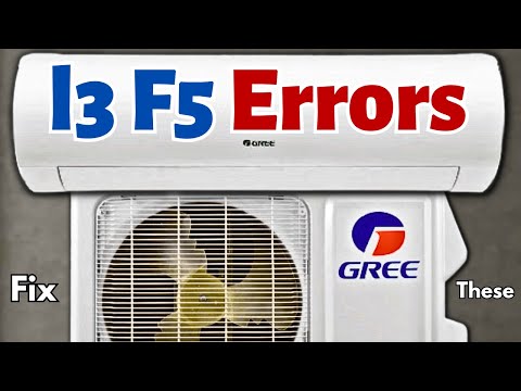 How to Easily Fix Gree Mini Split AC L3 & F5 Error Codes