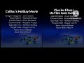 Caillou S Holiday Movie And Vive Les Fêtes Un Film Avec Caillou End Credits