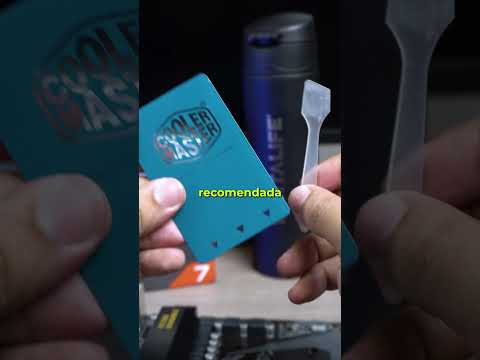 Forma de aplicar pasta térmica a tu PROCESADOR! #gamingpc #computadora #hardware #pcgamer