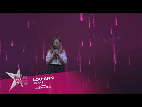 Lou-Ann 10 ans - Swiss Voice Tour 2022, Bassin centre Conthey