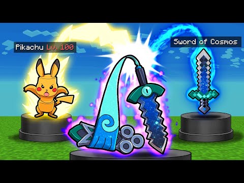 Sword of COSMOS Pixelmon Transformation! (Minecraft)