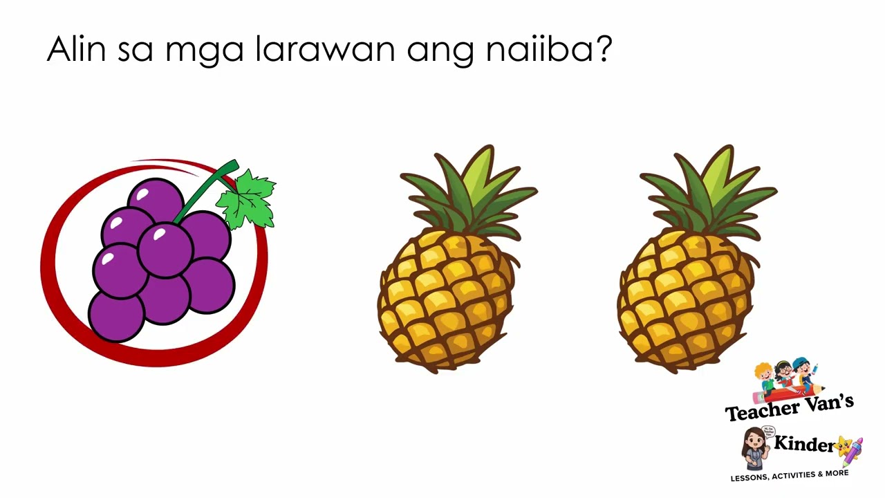 Kindergarten 3rd quarter review lesson