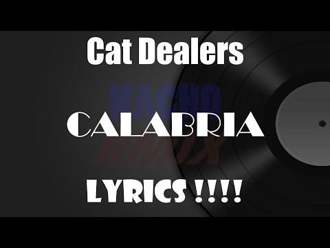 Cat Dealers, Groove Delight - Calabria | Lyrics !!!
