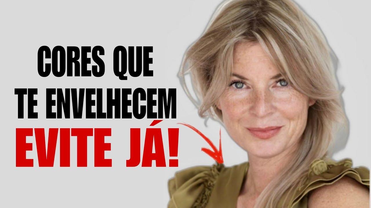 CORES QUE ENVELHECEM: COMO EVITAR E APOSTAR POR TONALIDADES QUE VALORIZAM A BELEZA APÓS OS 50 ANOS