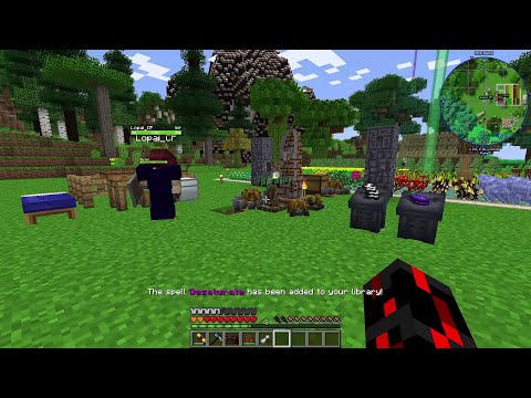 Roots Spellcraft | Minecraft Divine Journey 2 (ep42)