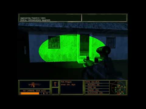 Delta Force 2 - (OCR) 05 "Blind Side". (No Comments) gameplay. GOG + Heroic (Fedora Linux)