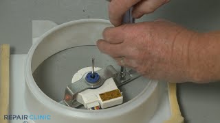 GE Refrigerator Condenser Fan Motor Replacement WR60X10209