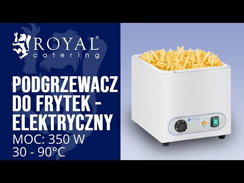 Video - Podgrzewacz do frytek - elektryczny - 350W