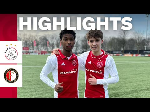 Fantastic goal in transition! 🔥 | Highlights Ajax O14 - Feyenoord O14