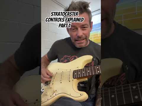 Stratocaster controls explained in a that you can actually use part 1. #guitarlesson #protips