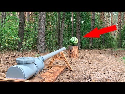 EXPERIMENT Potato Gun vs Watermelon