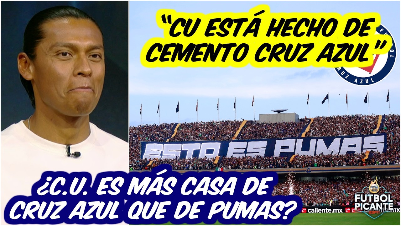 IMPERDIBLE. JOEL HUIQUI explica por qué C. U. es CASA de CRUZ AZUL y no de PUMAS | Futbol Picante