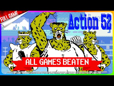 Action 52 (NES - US) Longplay (ALL 52 GAMES)