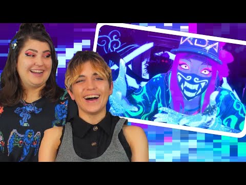 Sisters React to "K/DA - POP/STARS" |  League of Legends Music Video
