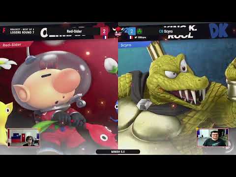 MINISH 5.5 SSBU - Red Sider (Lucina, Alph) VS Scyro (King K. Rool) - Loser Quarter Final