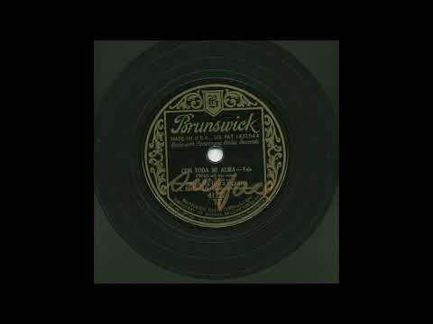 Orquesta Tipica Ricardo L. Brignolo - Con Toda Mi Alma - Brunswick 41327-