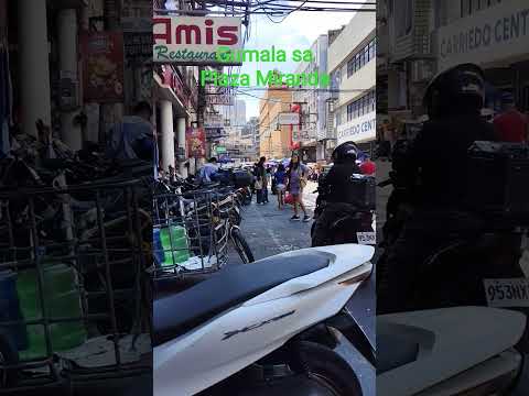 DAMING TAO SA PLAZA MIRANDA! 🛍️✨#PlazaMiranda #QuiapoManila #CrowdVibes #TrendingPH #ViralPH