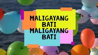 Maligayang Bati HAPPY BIRTHDAY TAGALOG Song By Gerry P KARAOKE Sing Along With Lyrics