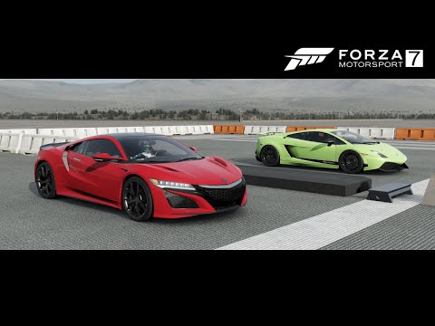Fm7 Dragrace - Gallardo Vs Acura Nsx #Shorts