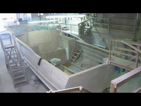 Jeff Burton 46' Yacht Construction Time Lapse #2 Feb-June