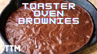 How to Bake Brownies in the Toaster Oven ~ Easy Cooking