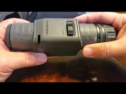 Unboxing the Sig Sauer Oscar 3 image stabilized spotting scope