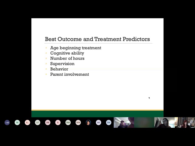 Understanding ABA Therapy and the Autism Benefit (recorded May 6, 20)