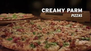 Donatos Creamy Parm Pizzas