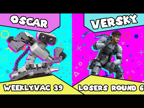 WeeklyVac 39 - SSBU - Oscar (R.O.B) vs Versky (Snake)