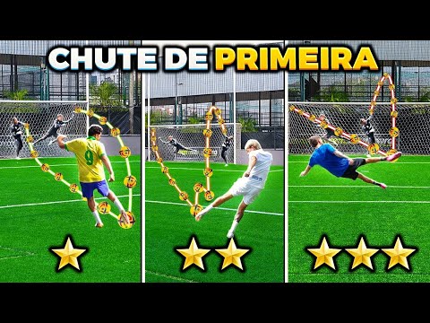 SÓ VALE CHUTE DE PRIMEIRA!! *SAIU MUITO GOLAÇO COM CURVA 😍