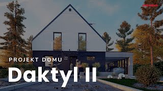 Projekt domu Daktyl 2: dom parterowy od Extradom.pl