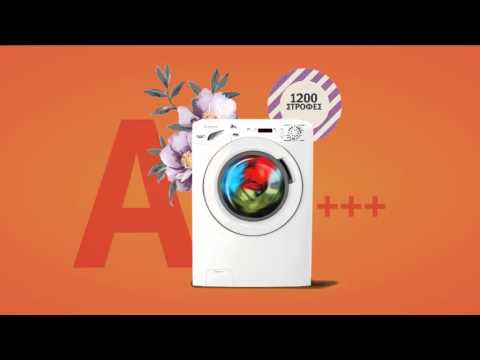 Skalbimo mašina Candy CS4 1272DE/1-S, balta video