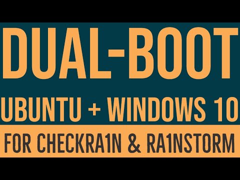 How to dual boot Ubuntu Windows 10 | Run checkra1n Windows PC | Dual boot Windows and Ubuntu 2022